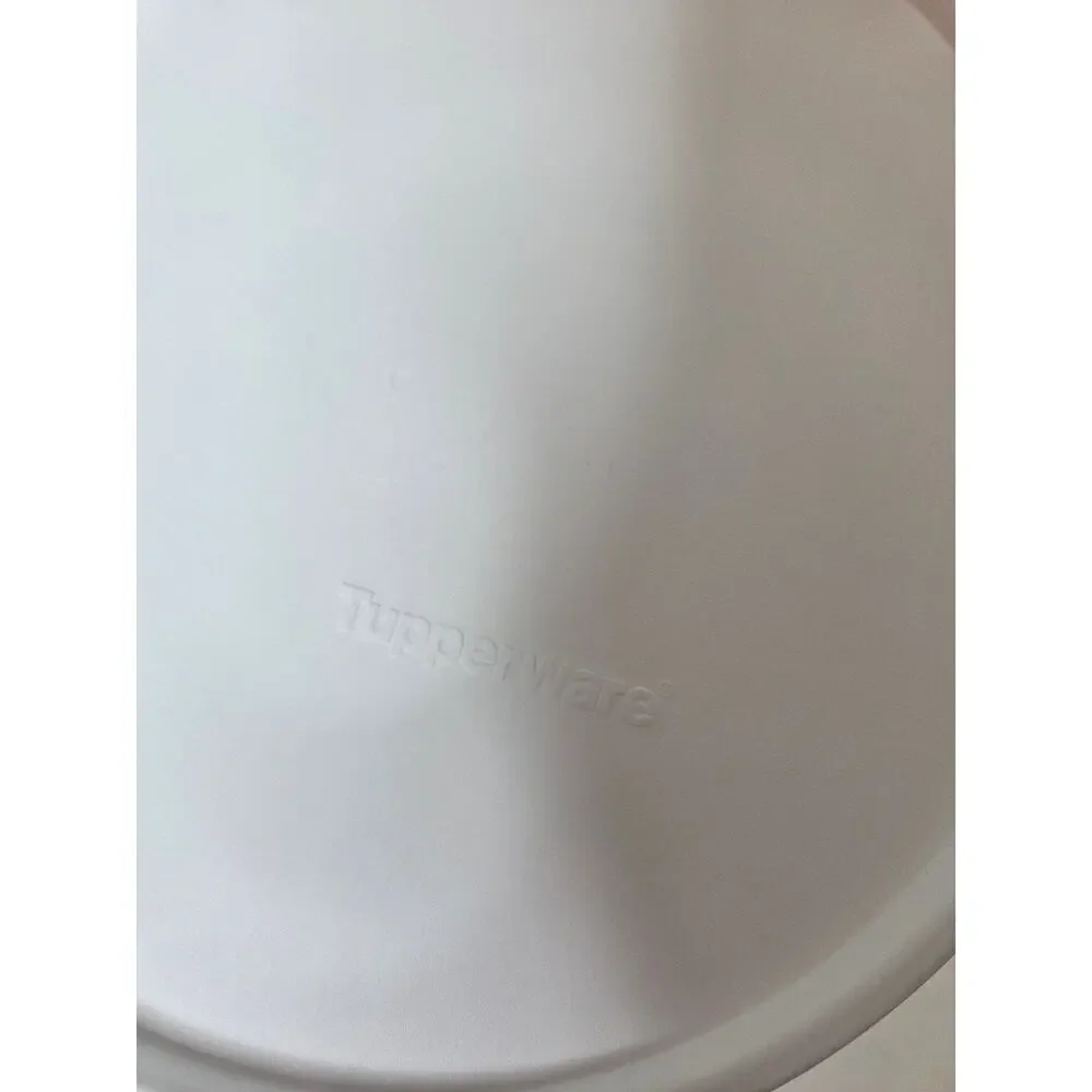 Tupperware Thatsa Bowl Jr 12 Cup Chili Red New Mixing Bowl w Lid Kitchen